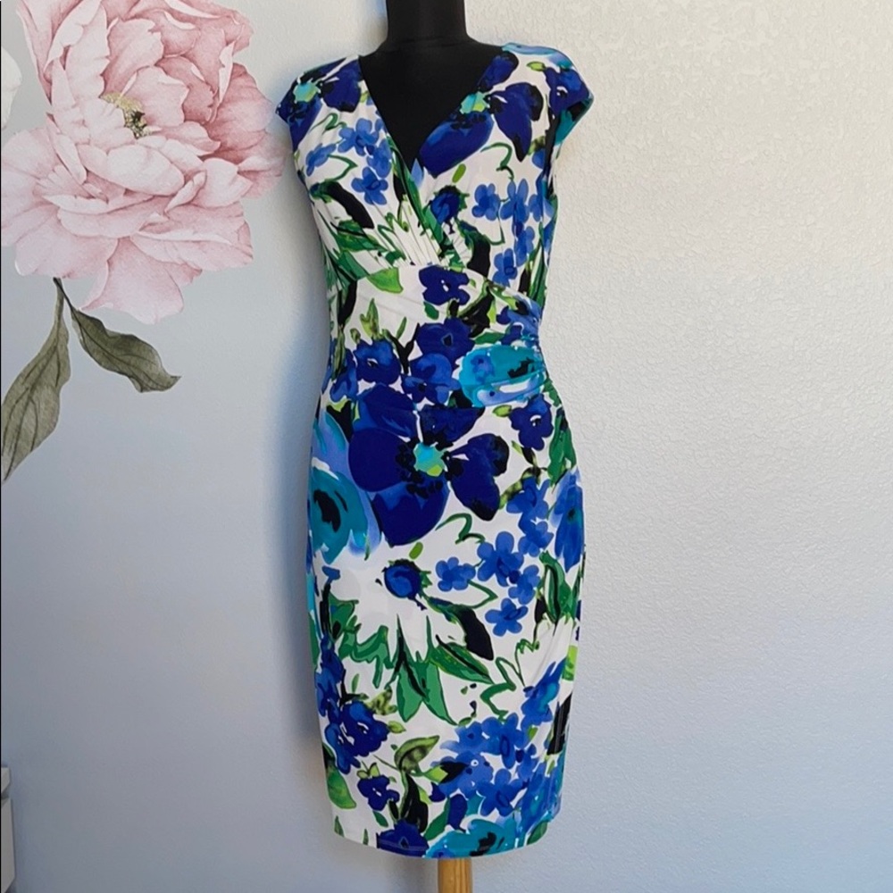 LAUREN Ralph Lauren Floral Dress Sz 4